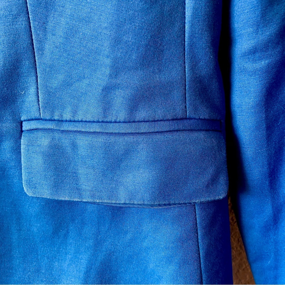 *RARE* VINCE CAMUTO Single Button Blue Blazer – Women's M/10 - Picture 3 of 7